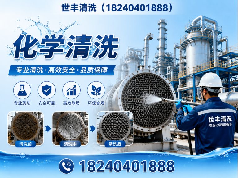 新民市换热器清洗展示图